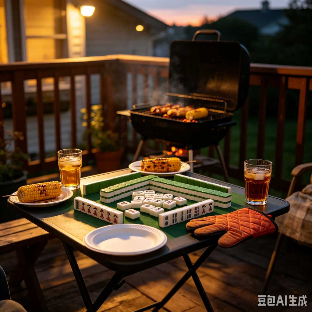 fine polished mahjong set