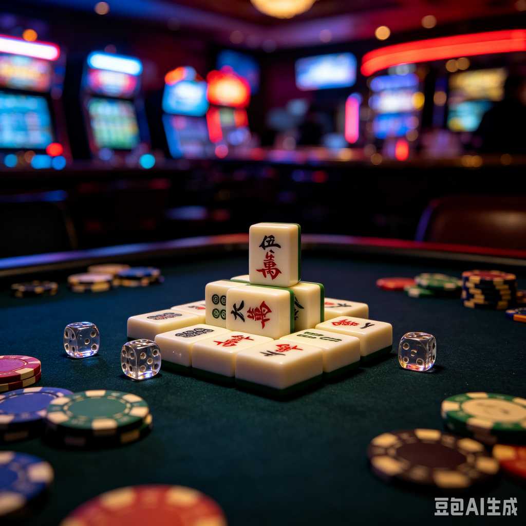 embossed mahjong set design